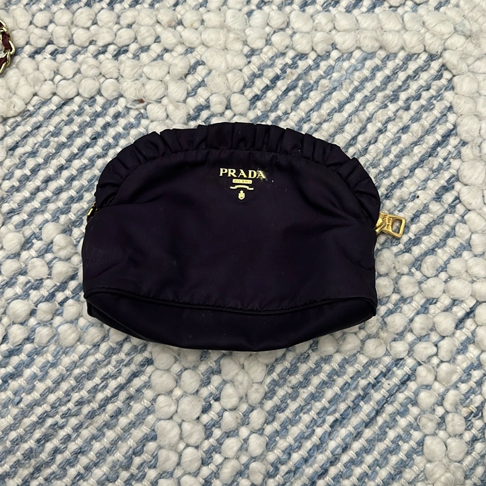 Prada nylon pouch